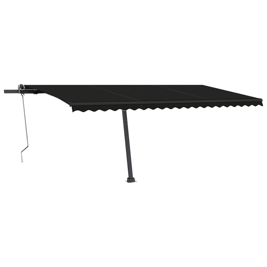Vidaxl Luifel - Anthracite automatique 500x350 cm