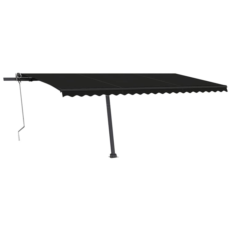 Vidaxl Luifel - Anthracite automatique 500x350 cm