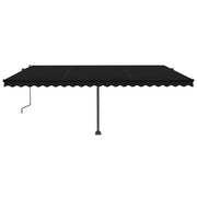 Vidaxl Luifel - Anthracite automatique 500x350 cm - afbeelding 3