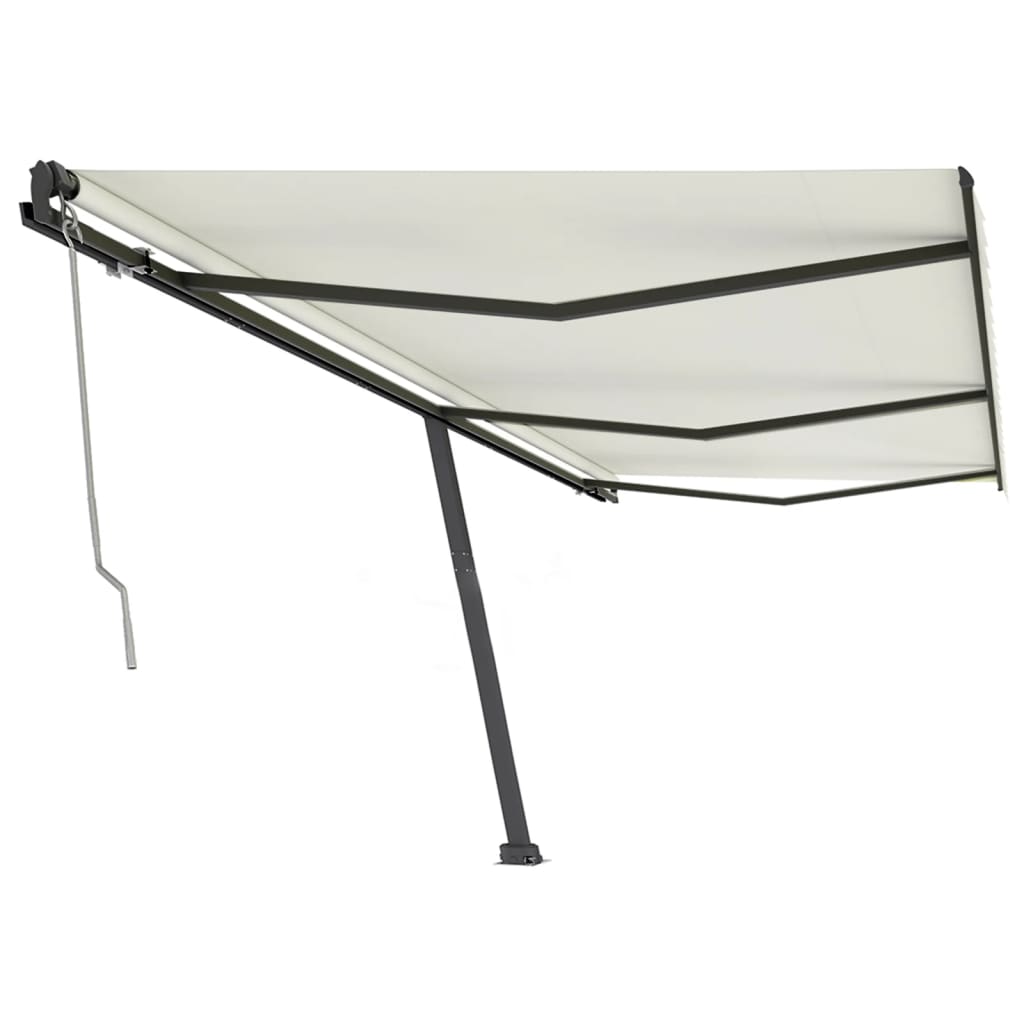 Vidaxl Luifel - Crème automatique 600x350 cm