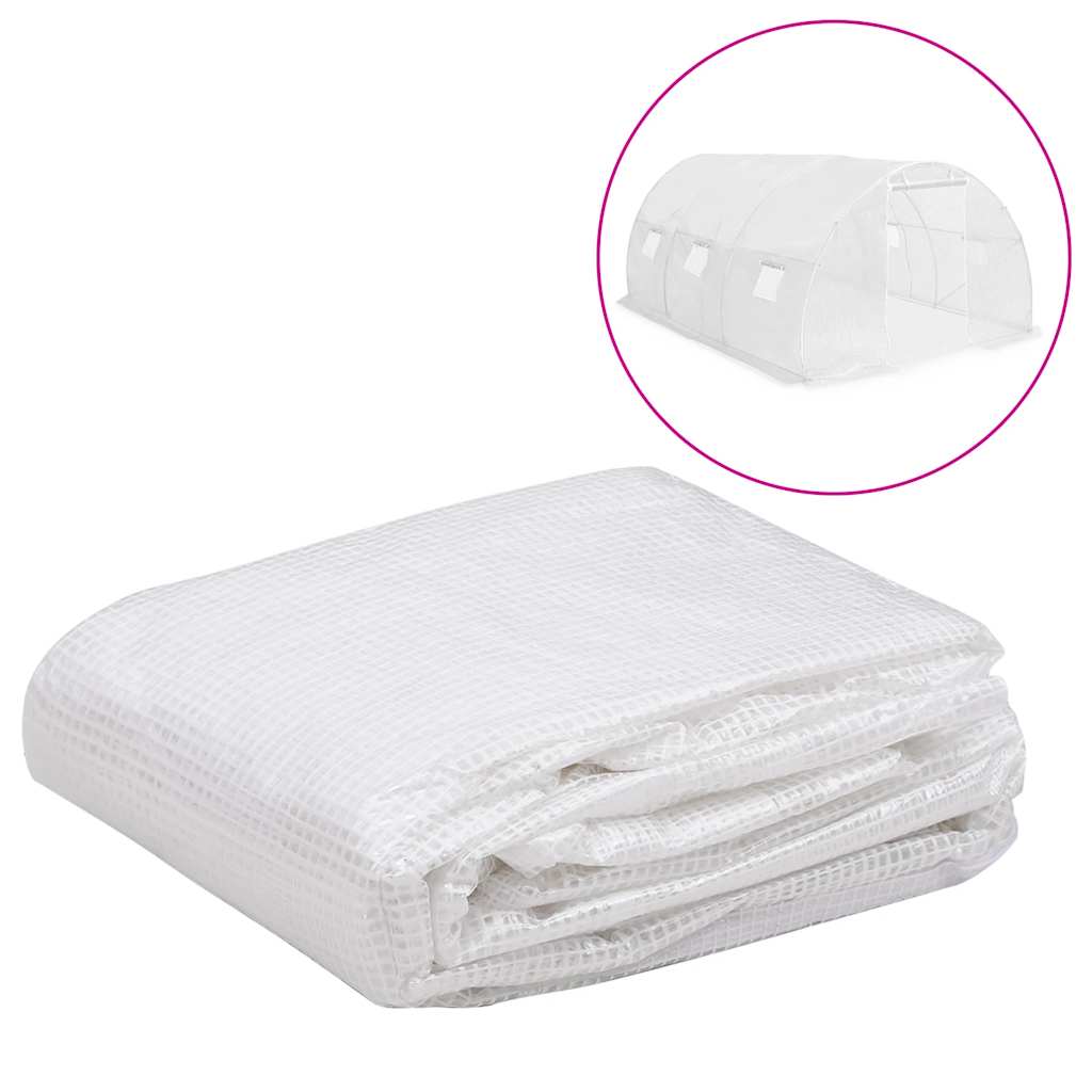 Vidaxl Kashoes remplacement (13,5 m²) 3x4,5x2 m transparent