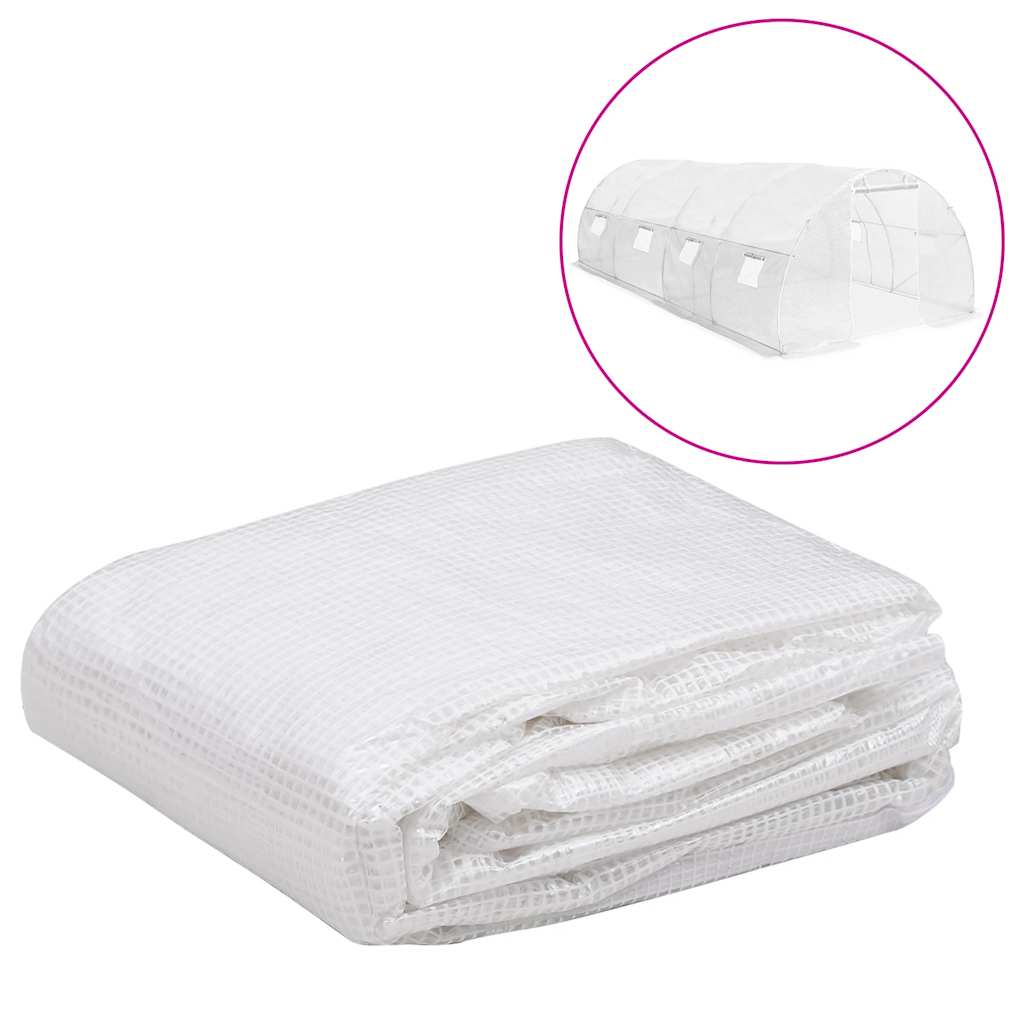 Vidaxl Kashoes remplacement (18 m²) 3x6x2 m transparent