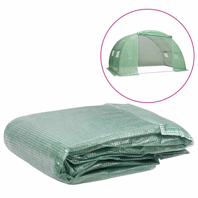 Remplacement de vidaxl kashoes (8 m²) 400x200x200 cm vert