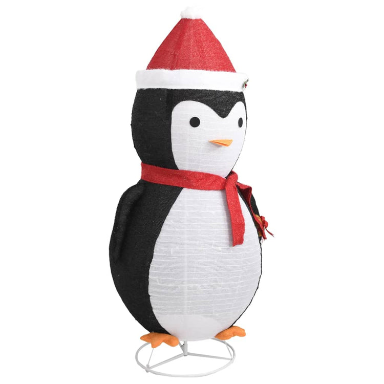 Vidaxl Christmas Penguin LED décoratif 180 cm tissu de luxe