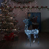 Vidaxl Christmas Decorations Rendeer 140 LEDS Cold White 120 cm Acrylique