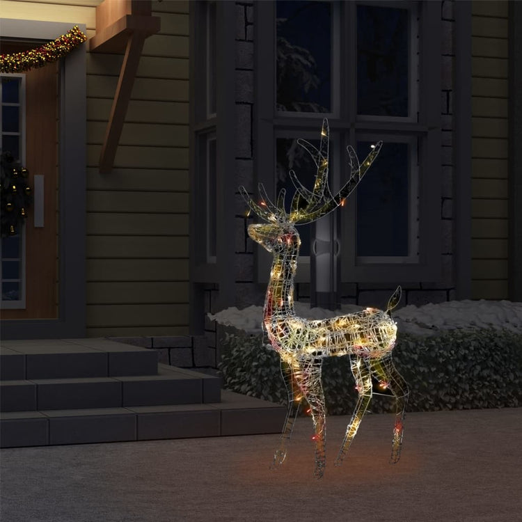Vidaxl Christmas Decorations Rendeer 140 LEDS 120 cm Acrylique Multi-Color