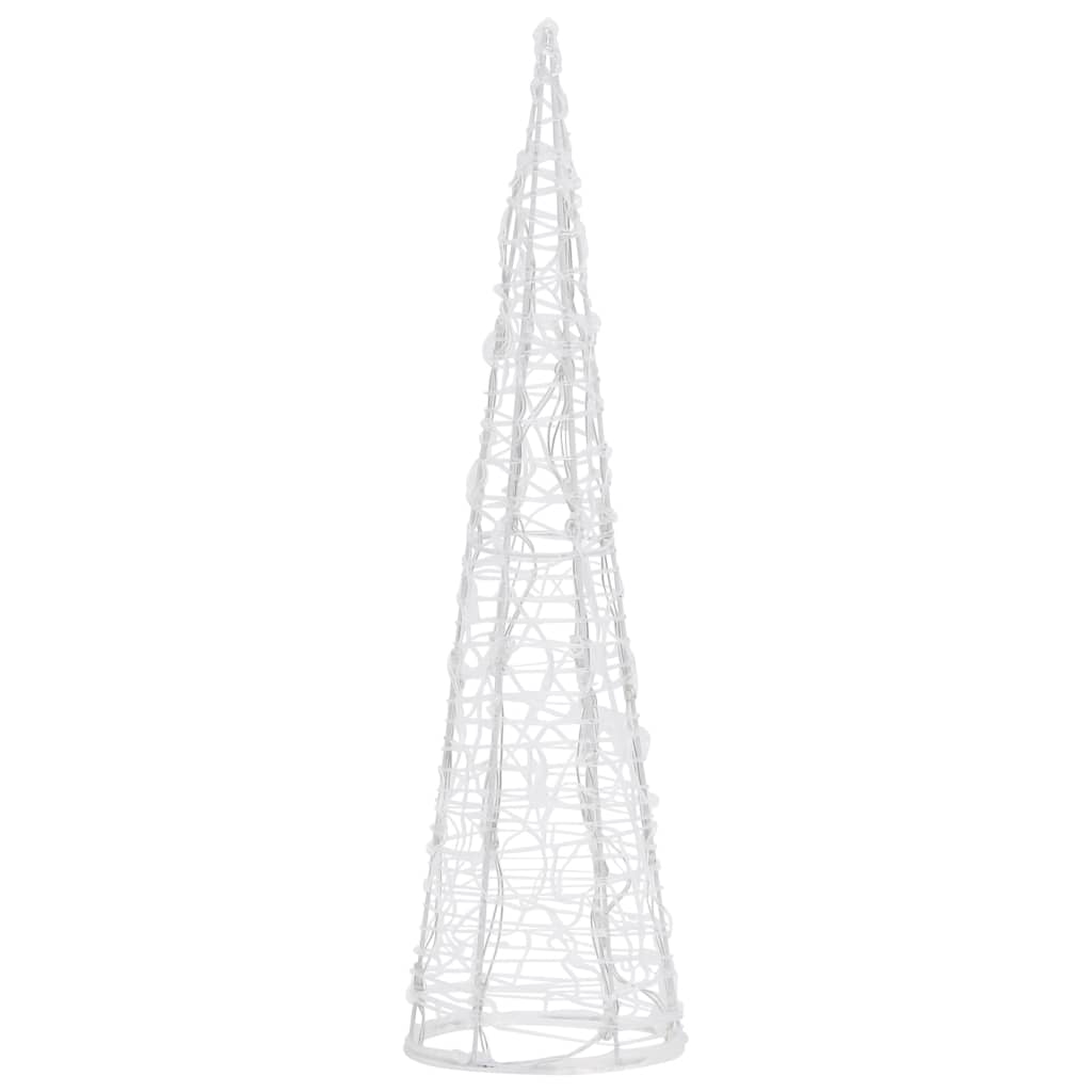 Vidaxl Cone léger LED Multi-colorant 60 cm acrylique
