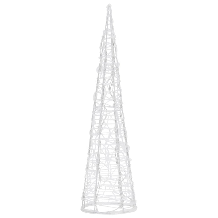 Vidaxl Cone léger LED Multi-colorant 60 cm acrylique
