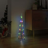 Vidaxl Cone léger LED Multi-colorant 60 cm acrylique