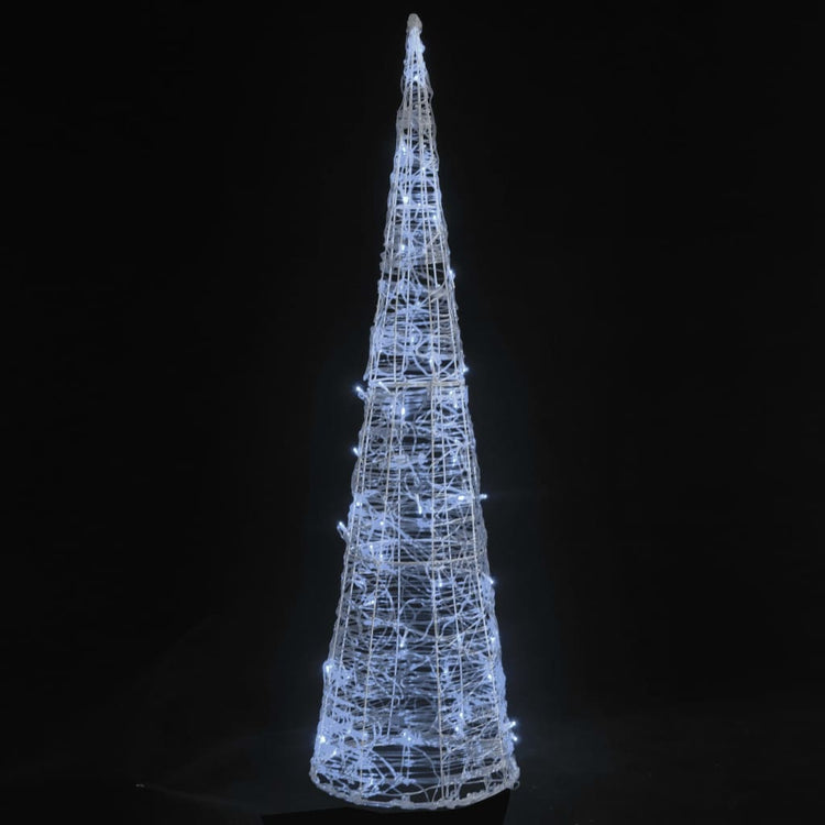 Vidaxl Cône léger LED Cold Cold White 120 cm Acrylique