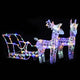 Décorations de Noël vidaxl renne et manche 160 LEDS 130 cm acrylique