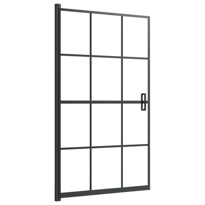 Vidaxx paroi de douche 80x140 cm esg noir