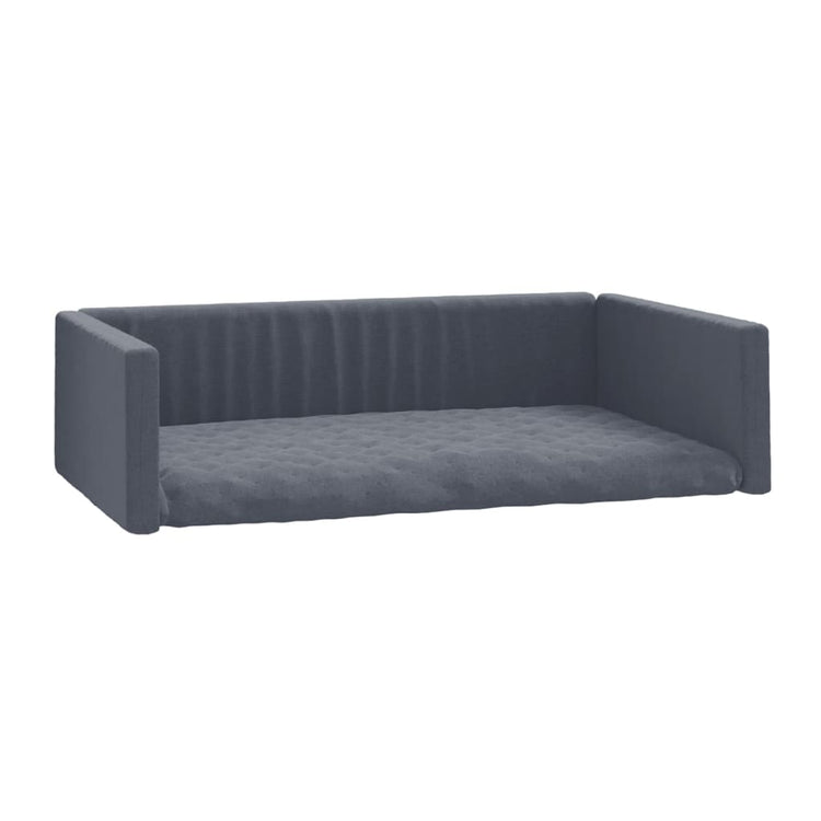 Vidaxl Car panier de chien Look Look 70x45 cm Gray