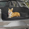Vidaxl Car Dog Panier en lin Look 70x45 cm noir