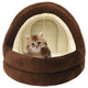 Vidaxl Cat panier 50x50x45 cm brun et crème -colored