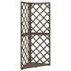 Vidaxl Latwerk Corner Model 50x50x145 cm Solid Pinewood