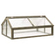 Vidaxl Greenhouse 114x80x50 cm Vurenhout Gray