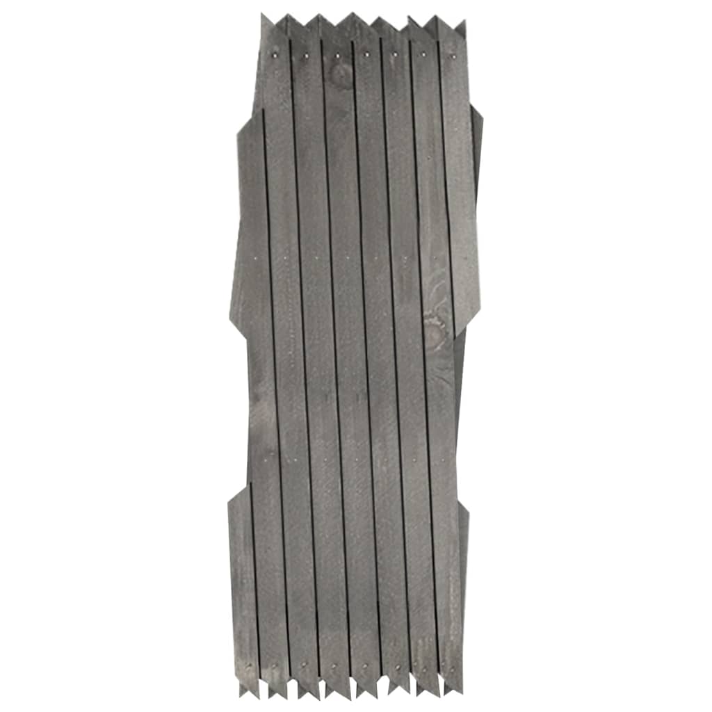 Vidaxl Garden Slat Works 5 ST 180x30 cm Gris de pin massif