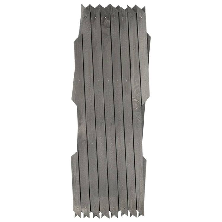 Vidaxl Garden Slat Works 5 ST 180x30 cm Gris de pin massif