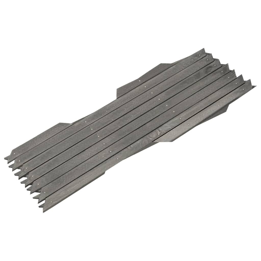 Vidaxl Garden Slat Works 5 ST 180x30 cm Gris de pin massif