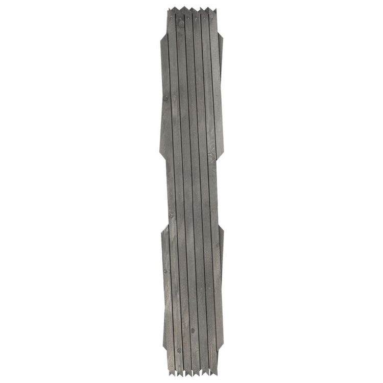 Vidaxl Garden Slat Works 5 ST 180X60 cm Pine Solid Grey