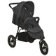 Vidaxl Poussette Acier Couleur Anthracite