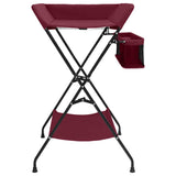 Vidaxl Change Table Rouge en fer - afbeelding 2