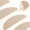 Mattes d'escalier Vidaxl 15 st 56x17x3 cm blanc et marron