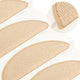 Mattes d'escalier Vidaxl 15 ST 56X17X3 CM CRAME -COLORED