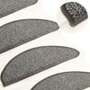 Mattes d'escalier Vidaxl 15 st 56x17x3 cm anthracite -colored