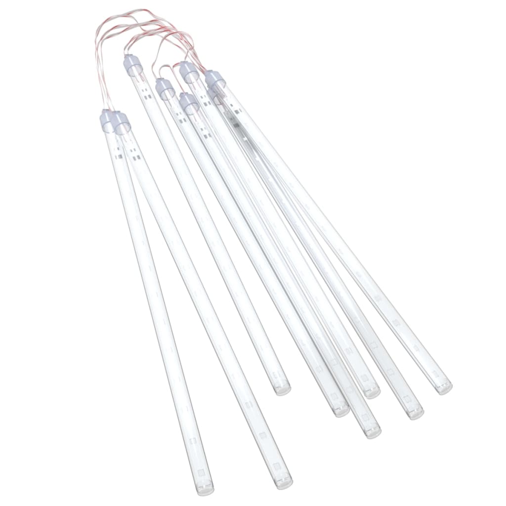 Vidaxl Mete Earts 8 ST 192 LEDS à l'intérieur de 30 cm bleu à l'extérieur