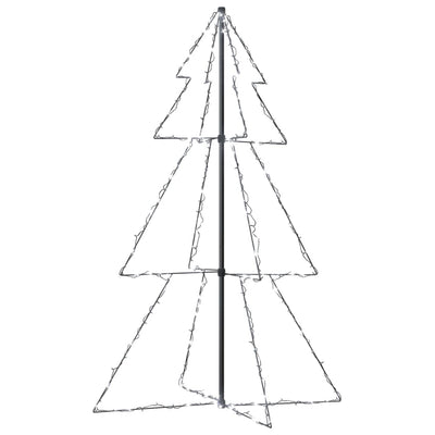 Vidaxl kegelkerstboom 200 LED à l'intérieur et à l'extérieur 98x150 cm