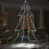 Vidaxl kegelkerstboom 240 LED à l'intérieur et à l'extérieur 118x150 cm