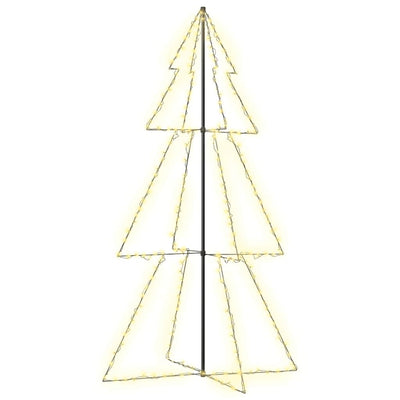 Vidaxl kegelkerstboom 300 LEDS à l'intérieur et à l'extérieur 120x220 cm
