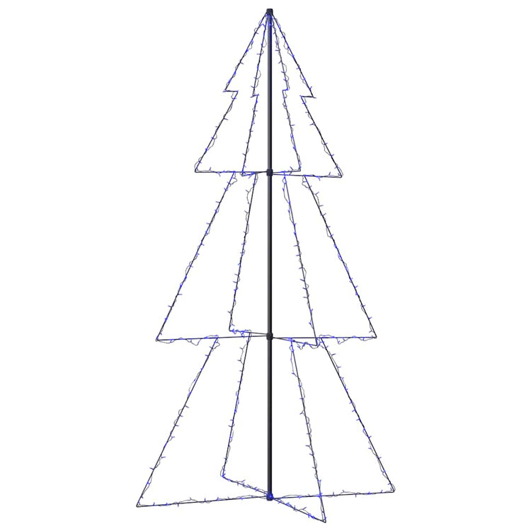 Vidaxl kegelkerstboom 300 LEDS à l'intérieur et à l'extérieur 120x220 cm