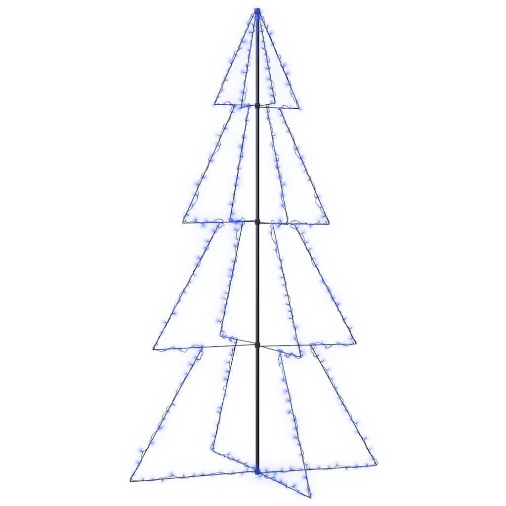 Vidaxl kegelkerstboom 360 LEDS à l'intérieur et à l'extérieur 143x250 cm