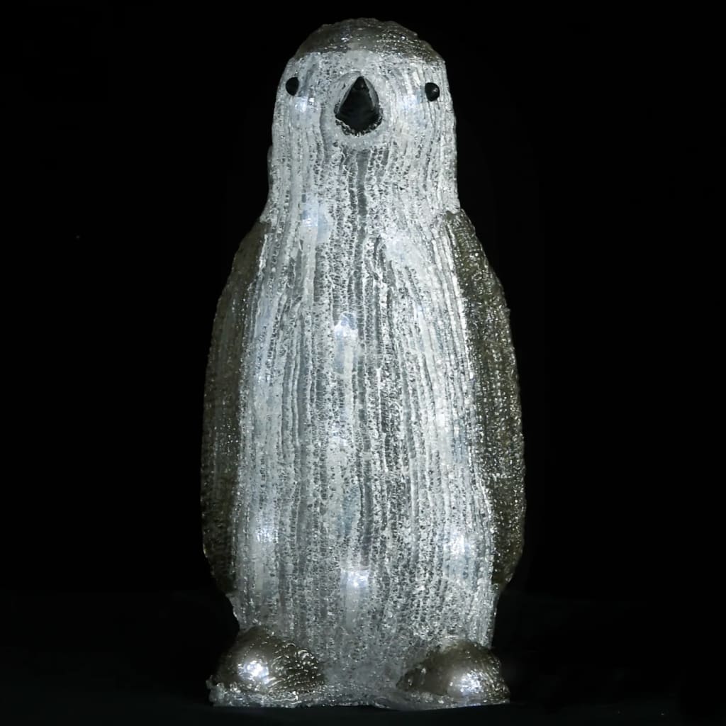 Vidaxl Christmas Figure Penguin LED à l'intérieur et à l'extérieur de 30 cm acrylique
