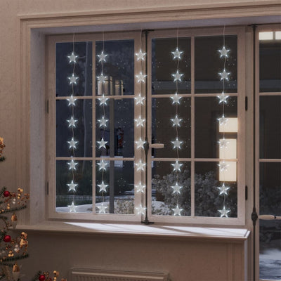 Vidaxl Light Corder Stars avec 200 LED et 8 fonctions White froid