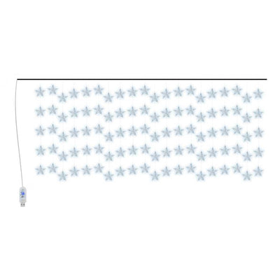 Vidaxl Light Corder Stars avec 500 LED et 8 fonctions White froid