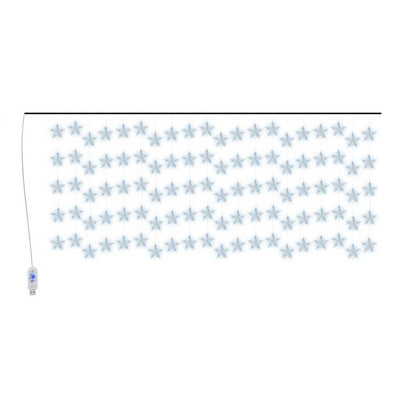 Vidaxl Light Corder Stars avec 500 LED et 8 fonctions bleues
