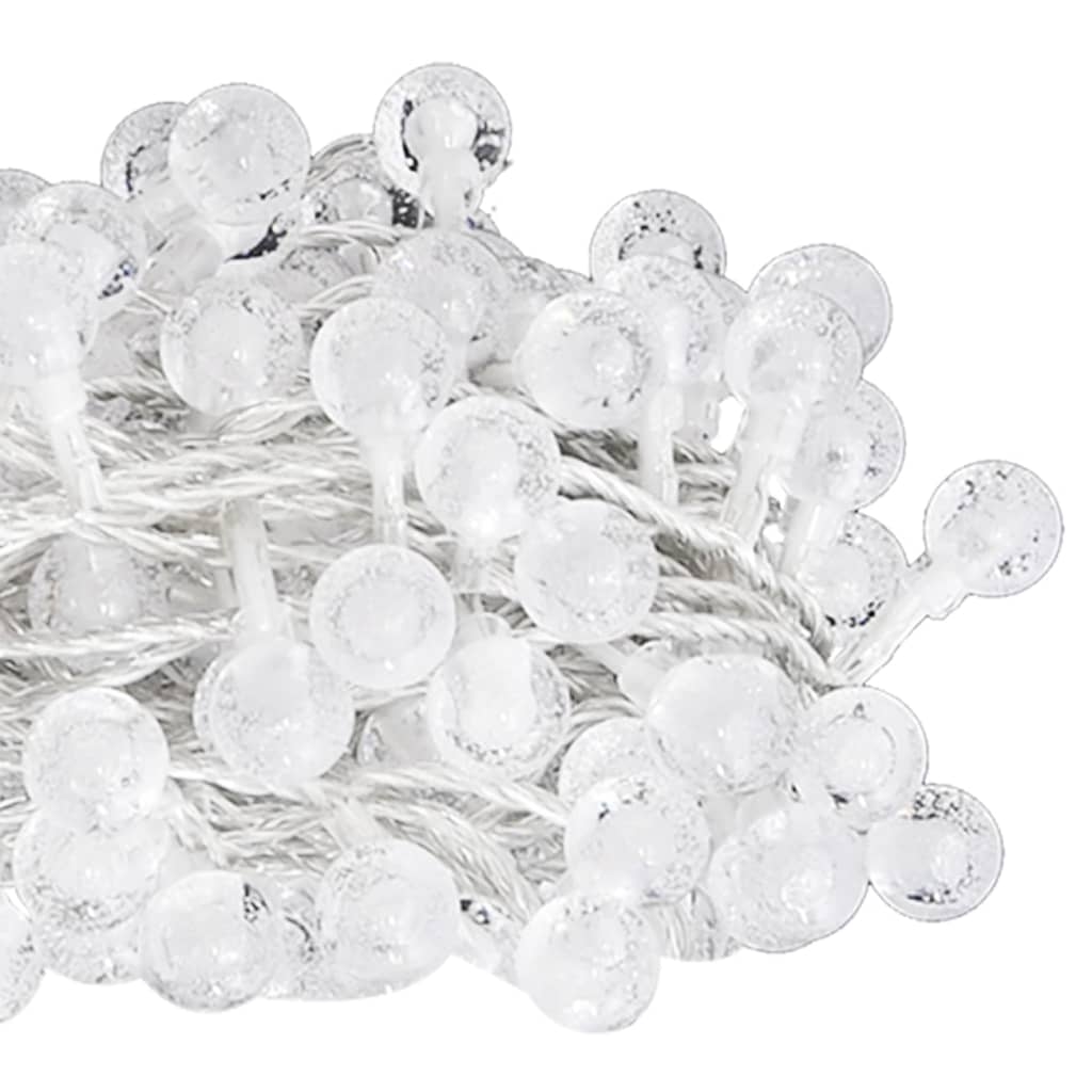 Cordon lumineux vidaxl avec 200 LED 8 fonctions bleu 20 m