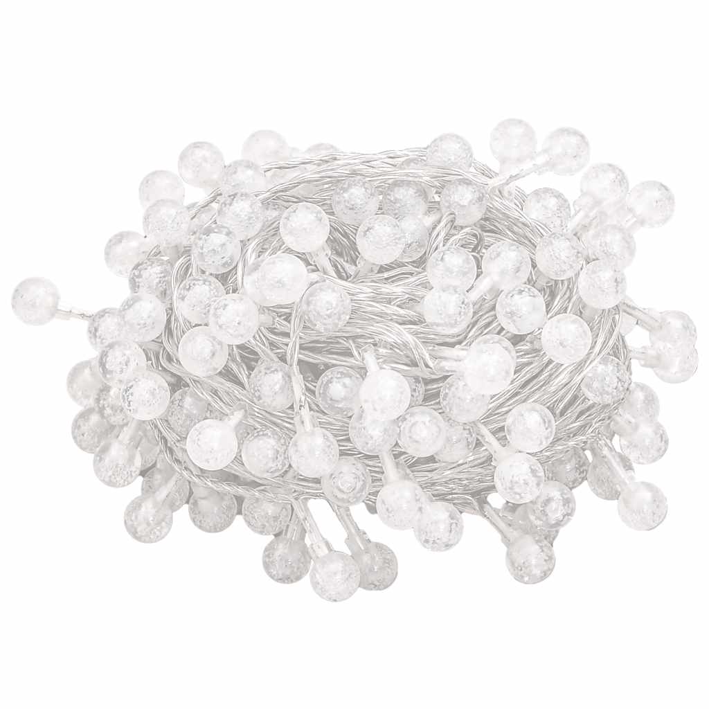Cordon lumineux vidaxl avec 400 LED 8 fonctions Cold White 40 m