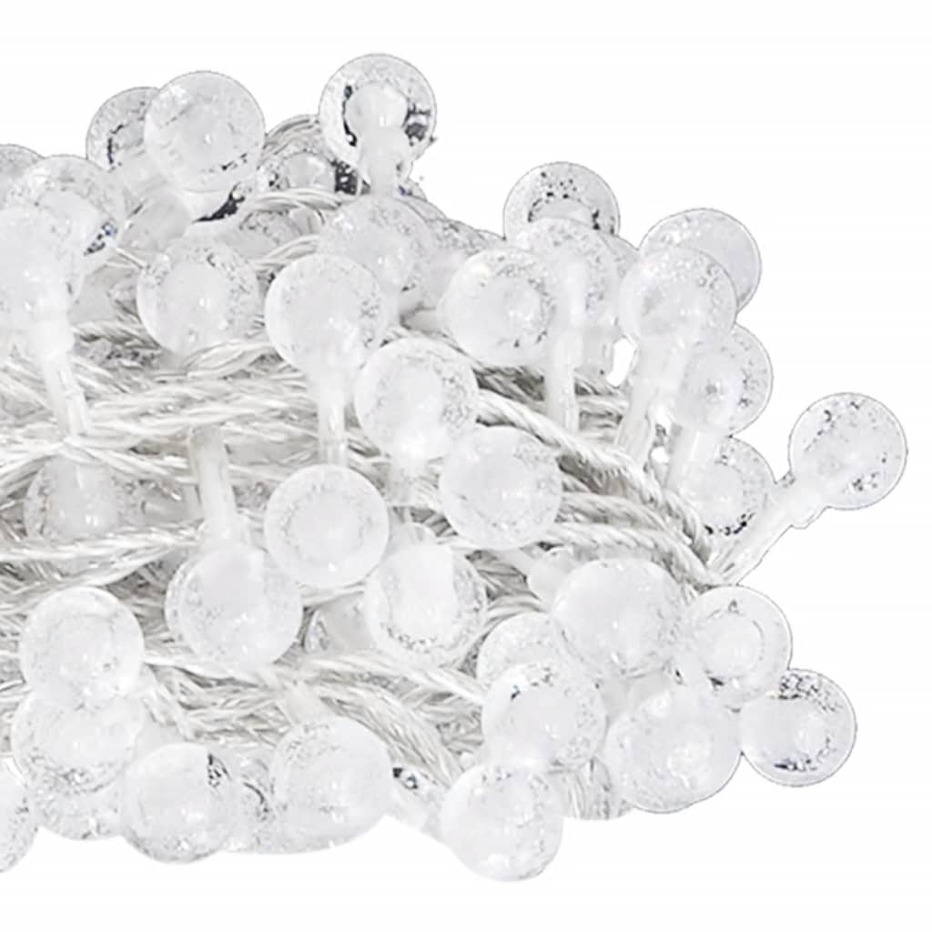 Cordon lumineux vidaxl avec 400 LED 8 fonctions bleu 40 m