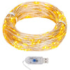 Cordon lumineux Vidaxl avec 400 fonctions White White 8 de 400 MICROLED 40 M
