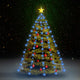 Éclairage d'arbre de Noël Vidaxl avec 150 LEDS Net bleu 150 cm
