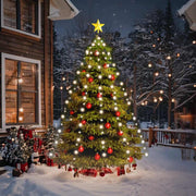 Éclairage d'arbre de Noël Vidaxl avec 180 LEDS Net blanc froid 180 cm - afbeelding 3
