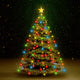 Éclairage d'arbre de Noël Vidaxl avec 180 LEDS Net multiples de 180 cm