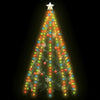 Éclairage d'arbre de Noël Vidaxl avec 250 LEDS Net Multi-Colored 250 cm