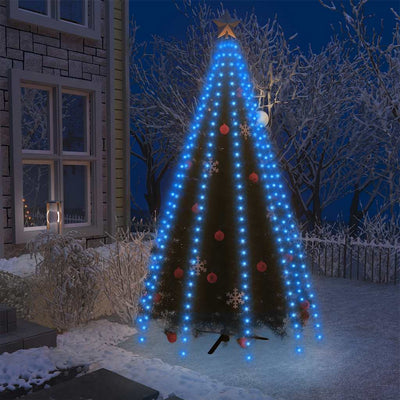 Éclairage d'arbre de Noël Vidaxl avec 300 LEDS Net Blue 300 cm