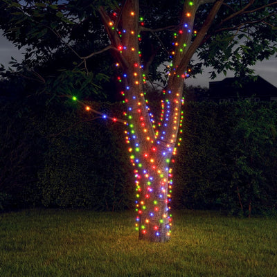 Vidaxl 5 st Garland clair avec 200 LEDS solaires à l'intérieur de la couleur extérieure